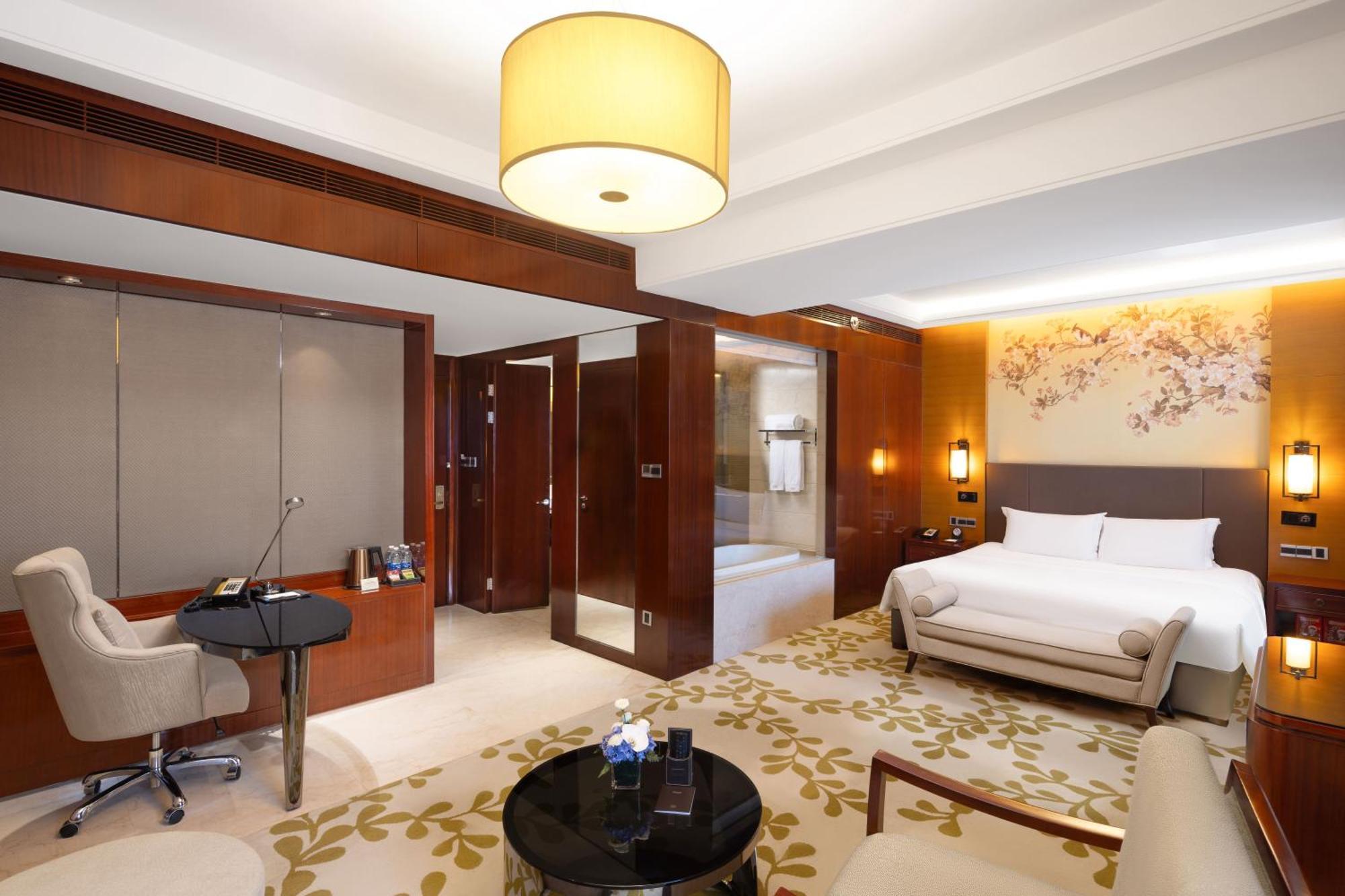 Enlux Hotel Jinan Exterior foto